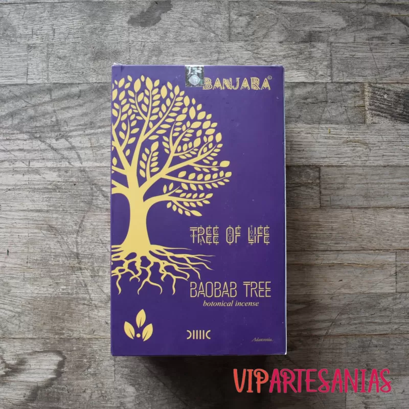 [8901234591192] Incienso Banjara – Árbol de la Vida (Baobab)